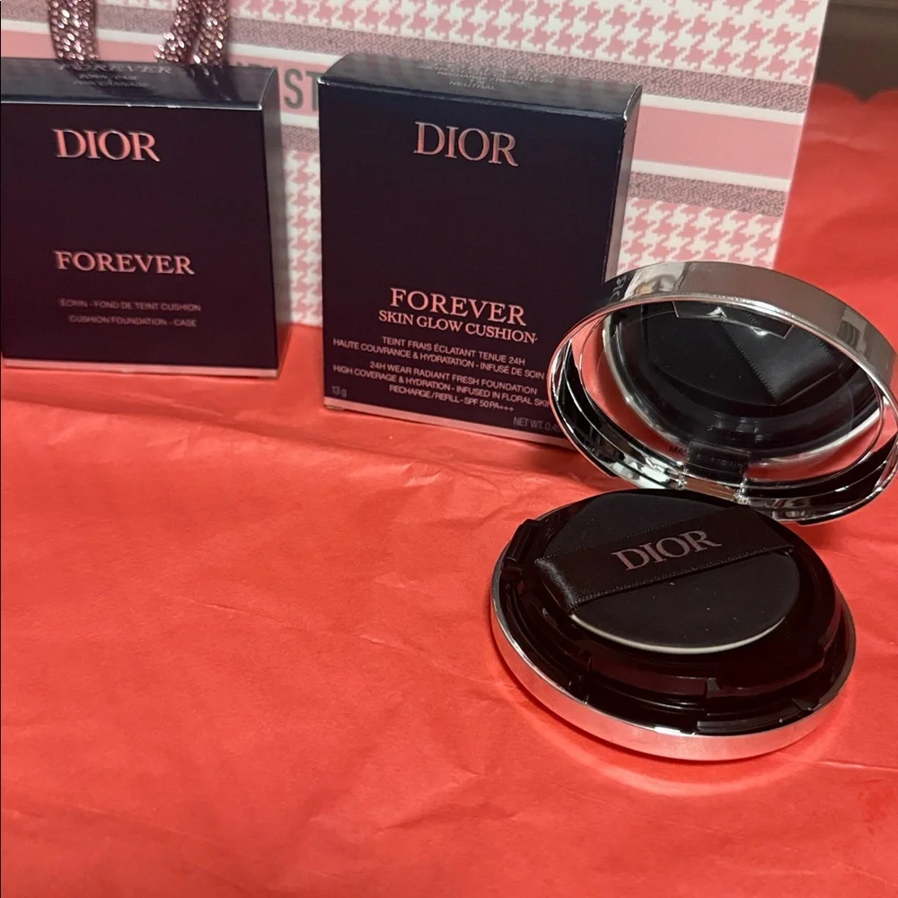 Diorskin Forever Cushion Case 2025' PLUS foundation Shade 1N Neutral